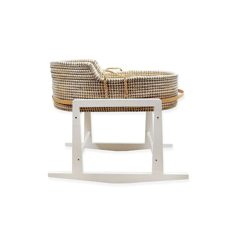 Moses Basket with Rocking Stand